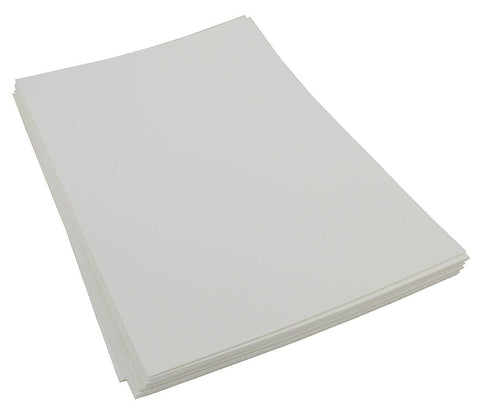 Craft Foam Sheets--12 x 18 Inches - White - 5 Sheets-2 MM Thick